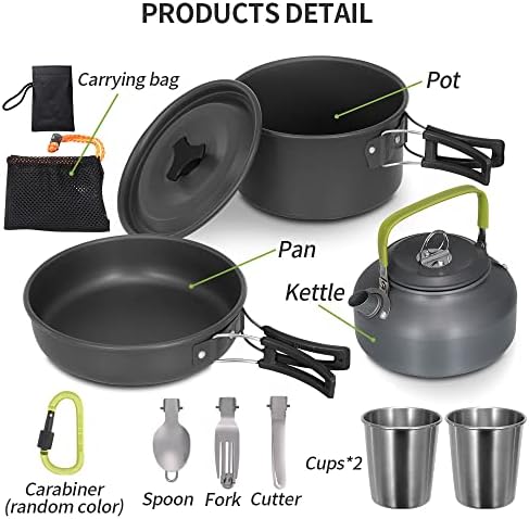 Lightweight Hiker Utensil Group