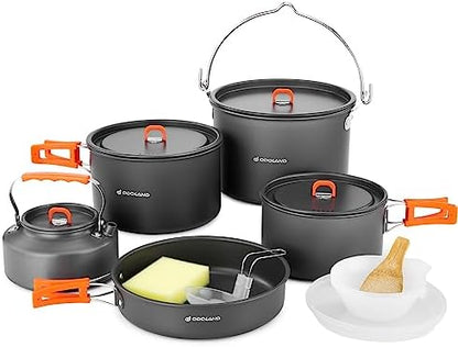 Extensive Aluminum Pot Array