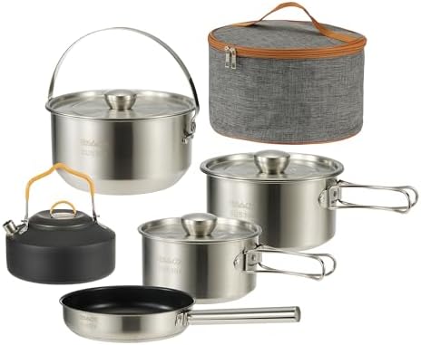 Mesh Bag Steel Pot Group