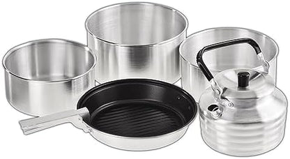 Compact Silver Cookware Bundle
