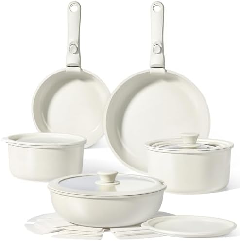 Stackable Ceramic Pan Collection
