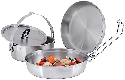 Large Stainless Camp Gear