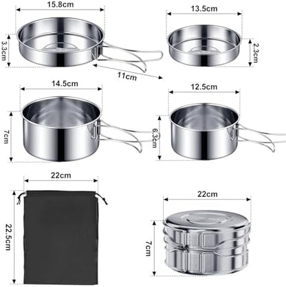 Stainless Trail Cooking Gear