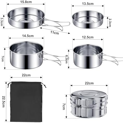 Stainless Trail Cooking Gear