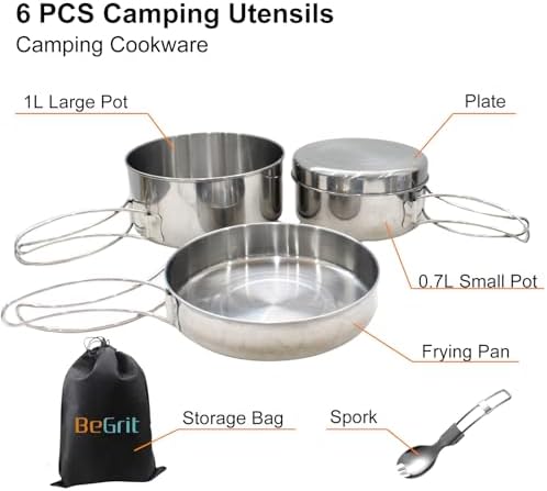 Stainless Wilderness Pot Ensemble