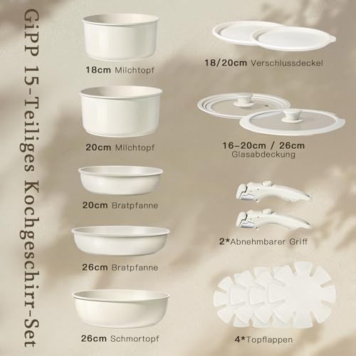 Stackable Ceramic Pan Collection