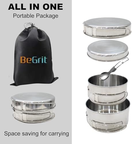 Stainless Wilderness Pot Ensemble