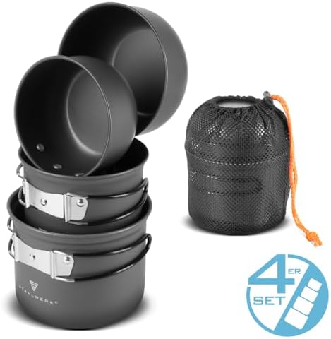 Non-Stick Aluminum Vessel Quad