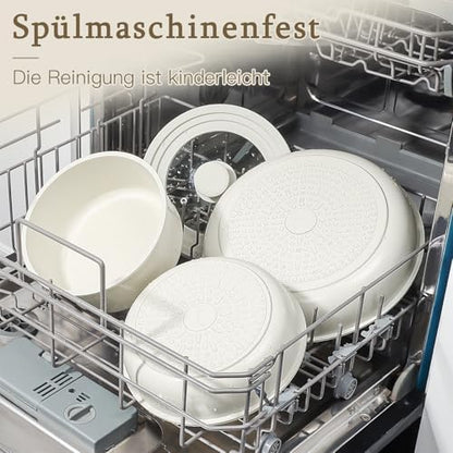 Stackable Ceramic Pan Collection